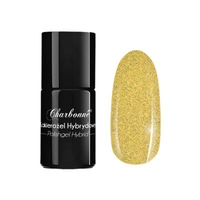 Lakier Hybrydowy CHARBONNE 15 ml kolor 102 złoty