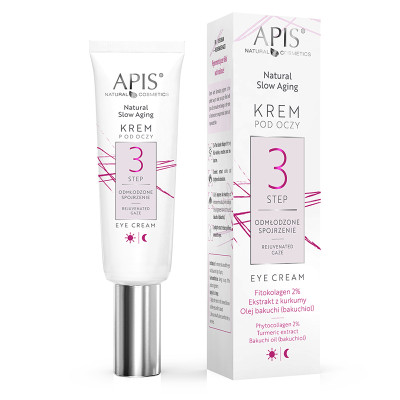 APIS NATURAL SLOW AGING Krem pod oczy STEP 3 Odmłodzone spojrzenie 15ml