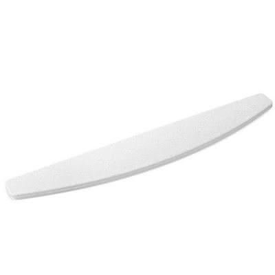 Pilnik łódka biały z białym środkiem 240/320