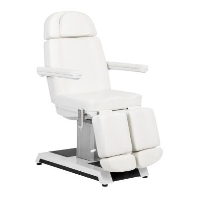 Fotel kosmetyczny Expert podo W-16C 3 silniki biały