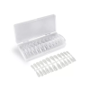 Tipsy żelowe Flexi Stiletto / Szpic 240 szt
