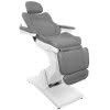 Fotel kosmetyczny elektr. Azzurro 870 3 siln. szary