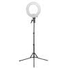 Lampa pierścieniowa Ring light 12' 35W led biała + statyw