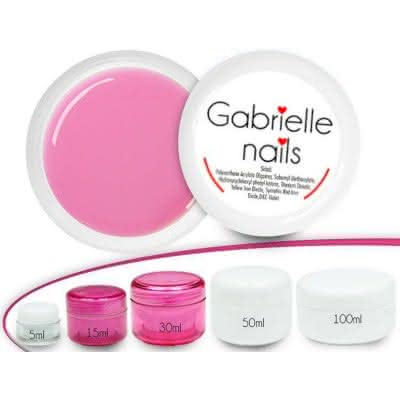 Żel UV Gabrielle różowy intensywny kryjący 50 ml