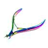 Cążki do manicure rainbow 6 mm