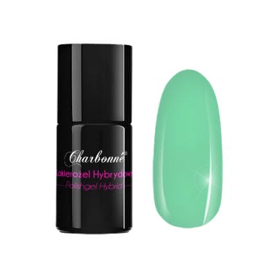 Lakier Hybrydowy CHARBONNE 7 ml Kolor 206 Greenscreen
