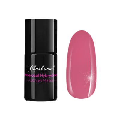 Lakier Hybrydowy CHARBONNE 7 ml kolor 131 Flaming Pink Pickup