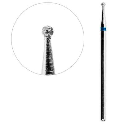 Frez diamentowy kulka niebieski Ø 2 mm