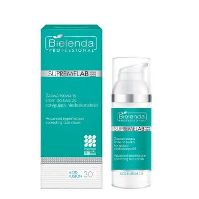 BIELENDA Supremelab Acid Fusion 3.0 Zaawansowany krem do twarzy korygujący niedoskonałości 50ml