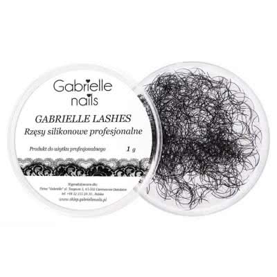 Rzęsy metoda 1:1 PROFESJONALNE jedwabne 1 g profil C 0,30 mm,długość 12 mm