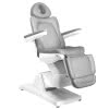 Fotel kosmetyczny elektr. Azzurro 870 3 siln. szary