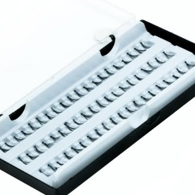 Rzęsy z norek W-lashes, kępki 10:1 8mm