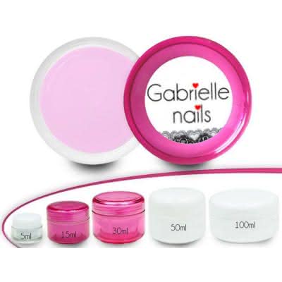 Żel UV Gabrielle różowy intensywny kryjący 5 ml