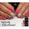 Lakier Hybrydowy CHARBONNE 15 ml kolor 155 - Neon Raspberry