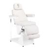 Fotel kosmetyczny elektr. Azzurro 878 5 siln. biały