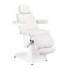 Fotel kosmetyczny elektr. Azzurro 878 5 siln. biały