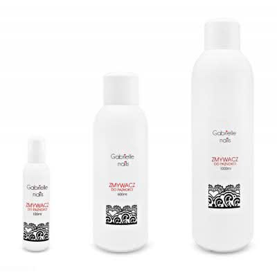 Zmywacz bezacetonowy firmy Gabrielle pojemnośc 100 ml