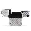 Kufer srebrny diament