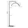 Lampa zabiegowa Glow MX6 do rzęs czarna