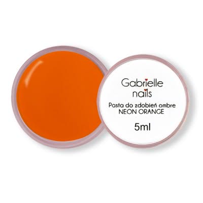 Pasta do zdobień ombre - Neon Orange