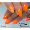 Lakier Hybrydowy CHARBONNE 15 ml kolor 072 neonowy ciemny pomarańcz