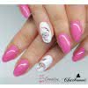 Lakier Hybrydowy CHARBONNE 7 ml kolor 048 ciemna fuksja