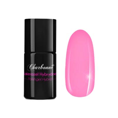 Lakier Hybrydowy CHARBONNE 7 ML kolor 088 cukierkowy róż