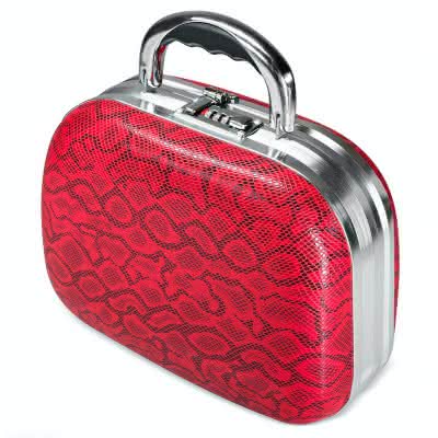 Kufer vip 8017-2 bliźniak większy CZERWONY