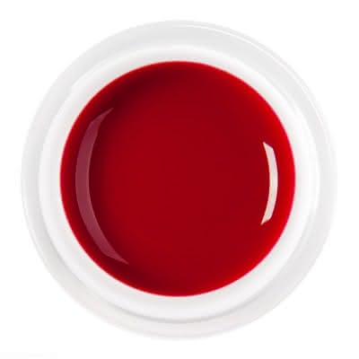 Żel kolorowy / paint żel 5 ml - nr 008 - czerwony