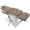 Fotel kosmetyczny elektr. Azzurro 870S pedi 3 siln. cappuccino