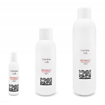 Zmywacz bezacetonowy firmy Gabrielle pojemnośc 500 ml