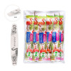 Pilnik do paznokci Aba Group Safe packet Elipsa 180/240 Slim - FLAMING, 25szt.