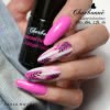 Lakier Hybrydowy CHARBONNE 15 ml kolor 180 Barbie Glitter