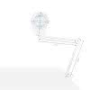 Lampa lupa led Eco white do blatu