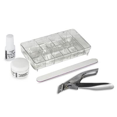 Zestaw do żelu Gabrielle Nails z tipsami
