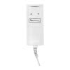 Fotel kosmetyczny elektryczny Soft 1 siln. biały