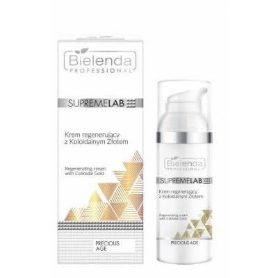BIELENDA Regenerujący krem do twarzy z koloidalnym złotem SPF 10 50ml