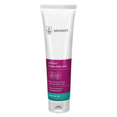 MEDISEPT Velodes Cream Aloe Vera- aloesowy krem nawilżający do rąk