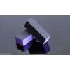 Blok purpurowo-szary ostry