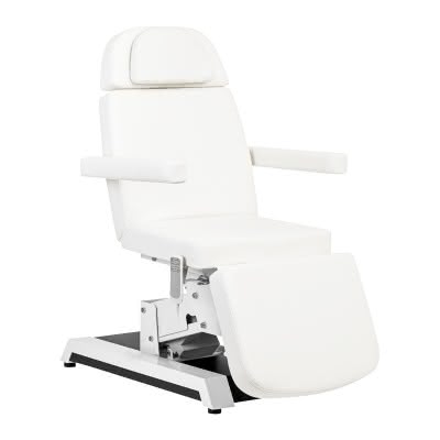 Fotel kosmetyczny Expert W-12D 2 silniki biały