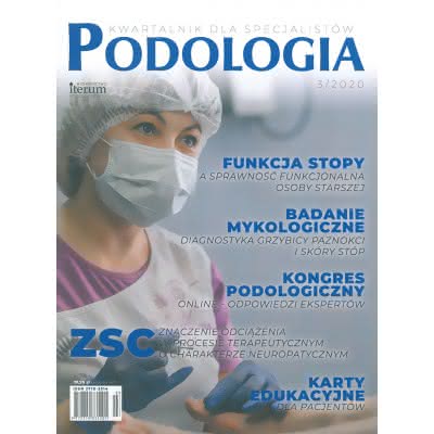 Podologia - kwartalnik dla specjalistów 3/2020