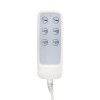 Fotel kosmetyczny elektryczny Lux 273b 3 silniki szary