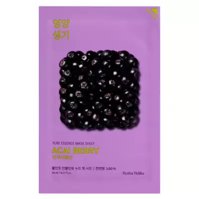 HOLIKA HOLIKA Pure Essence Mask Sheet Acai Berry 23ml