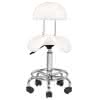 Taboret kosmetyczny 6001 biały