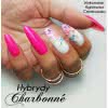 Lakier Hybrydowy CHARBONNE 15 ml kolor 155 - Neon Raspberry