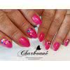 Lakier Hybrydowy CHARBONNE 7 ml kolor 077 cukierkowy róż perłowy