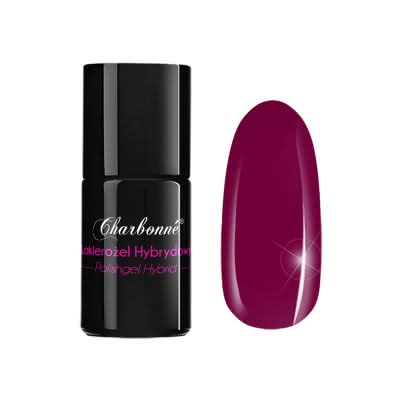 Lakier Hybrydowy CHARBONNE 7 ml kolor 058 ciemny karmazynowy